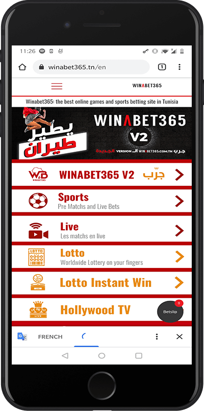 Winabet 365 Tunisie