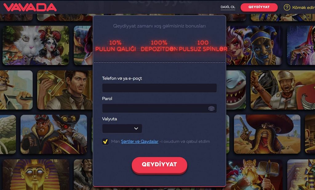 Авторитеты онлайн-казино Vavada - 100% бонус + 100 бесплатных вращений